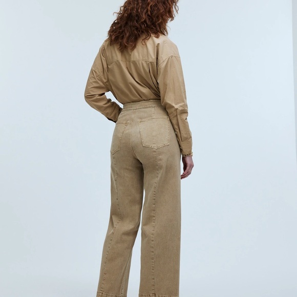 Madewell Denim - Madewell Curvy Wide Leg Crop